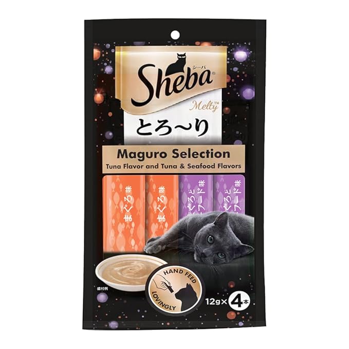 Sheba Melty Premium Lickable Creamy Cat Treats, 48 G